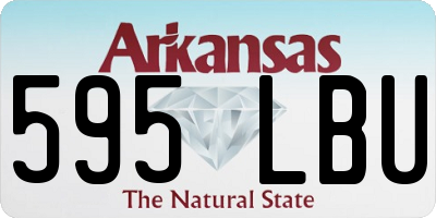 AR license plate 595LBU