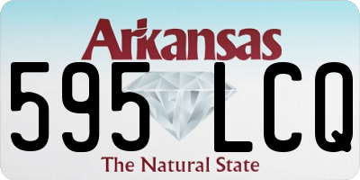 AR license plate 595LCQ