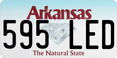 AR license plate 595LED