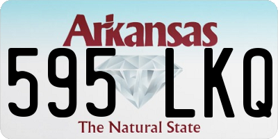 AR license plate 595LKQ