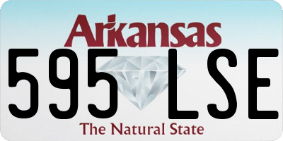 AR license plate 595LSE