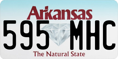 AR license plate 595MHC