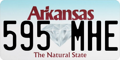 AR license plate 595MHE