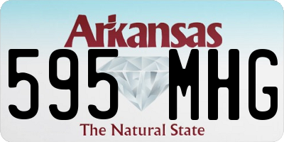 AR license plate 595MHG