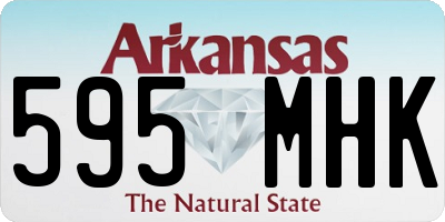 AR license plate 595MHK