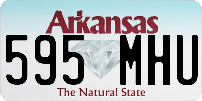 AR license plate 595MHU