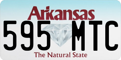 AR license plate 595MTC