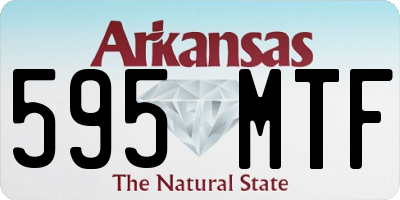 AR license plate 595MTF
