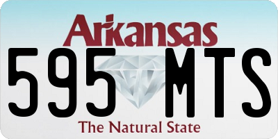 AR license plate 595MTS
