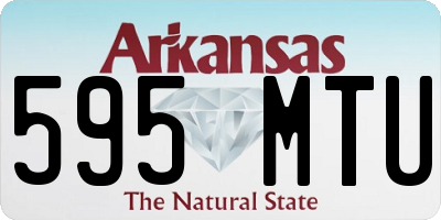 AR license plate 595MTU