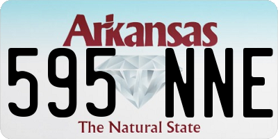 AR license plate 595NNE