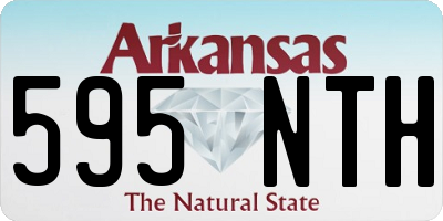 AR license plate 595NTH