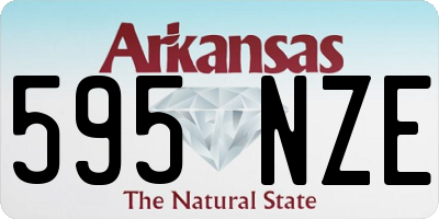 AR license plate 595NZE