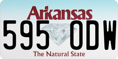 AR license plate 595ODW
