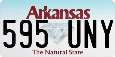 AR license plate 595UNY