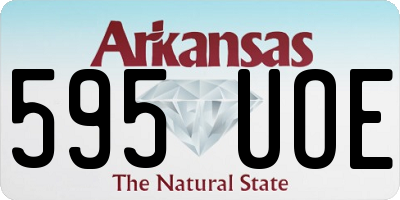 AR license plate 595UOE