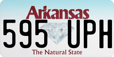 AR license plate 595UPH