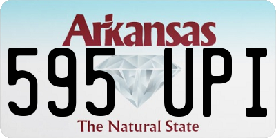 AR license plate 595UPI