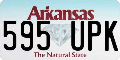 AR license plate 595UPK