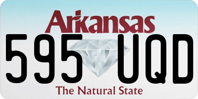 AR license plate 595UQD