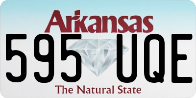 AR license plate 595UQE