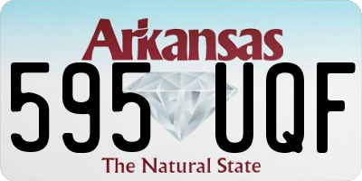 AR license plate 595UQF