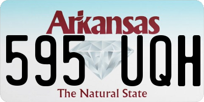 AR license plate 595UQH