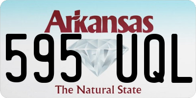 AR license plate 595UQL