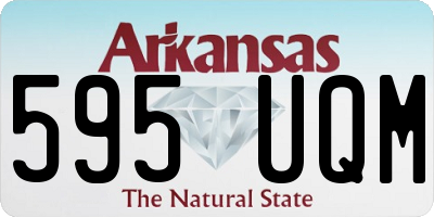 AR license plate 595UQM