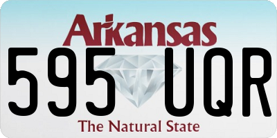 AR license plate 595UQR