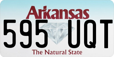 AR license plate 595UQT