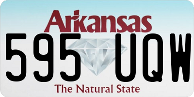 AR license plate 595UQW