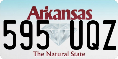 AR license plate 595UQZ