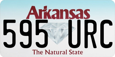 AR license plate 595URC