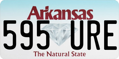 AR license plate 595URE