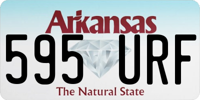 AR license plate 595URF