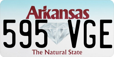 AR license plate 595VGE