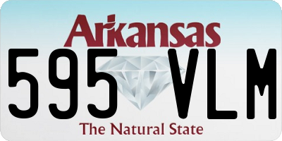 AR license plate 595VLM