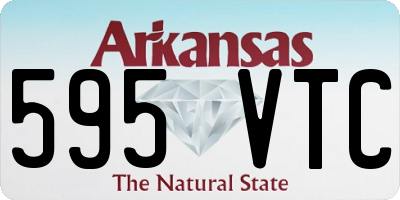 AR license plate 595VTC