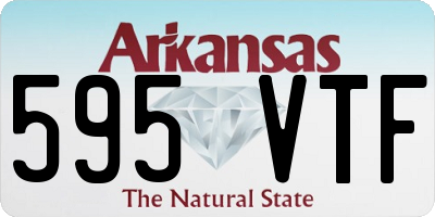 AR license plate 595VTF