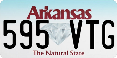 AR license plate 595VTG