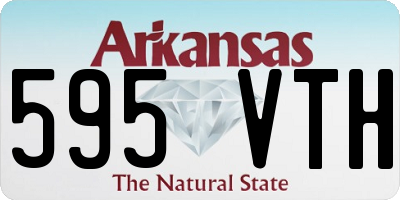 AR license plate 595VTH