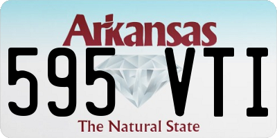 AR license plate 595VTI