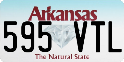 AR license plate 595VTL