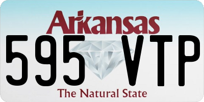 AR license plate 595VTP