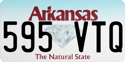 AR license plate 595VTQ