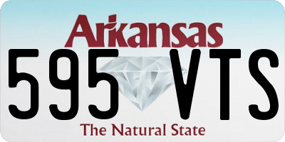 AR license plate 595VTS