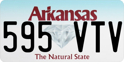 AR license plate 595VTV