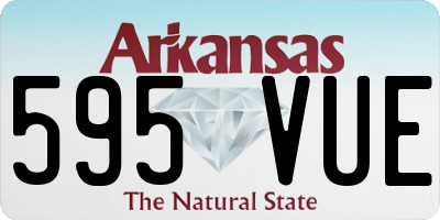 AR license plate 595VUE