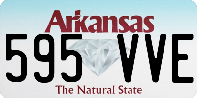 AR license plate 595VVE